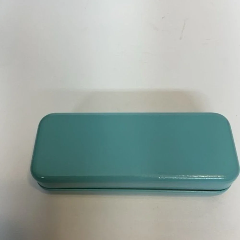 Tiffany & Co Robin's‎ Egg Blue Sunglasses Glasses Clam Shell Hard Case 6